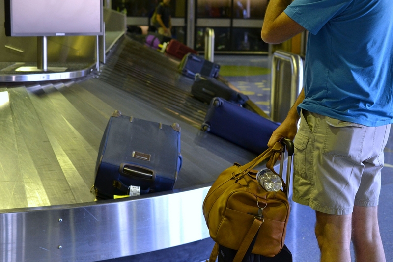 valise dans un aéroport