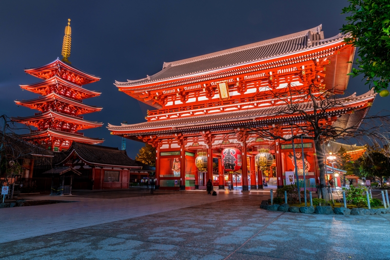 temple Senso-ji au japon